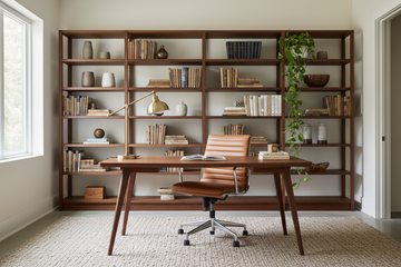 The Ultimate Mid-Century Modern Home Office Styling Guide
