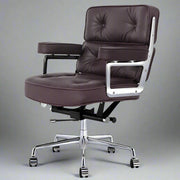 Eames Style Executive Lobby Office Chair - ES104, Black Leather