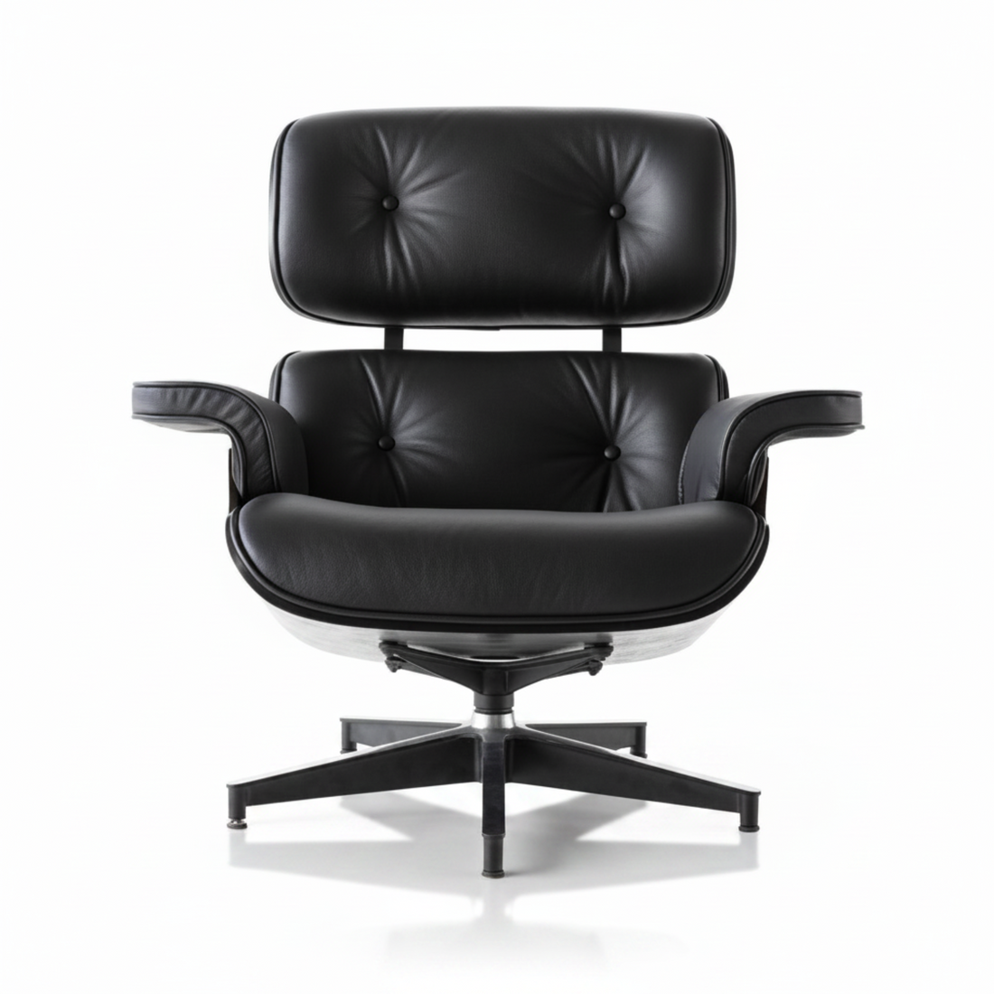 Eames Lounge Chair Ebony Ash Wood 1