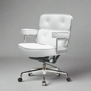 Eames Style Executive Lobby Office Chair - ES104, Black Leather