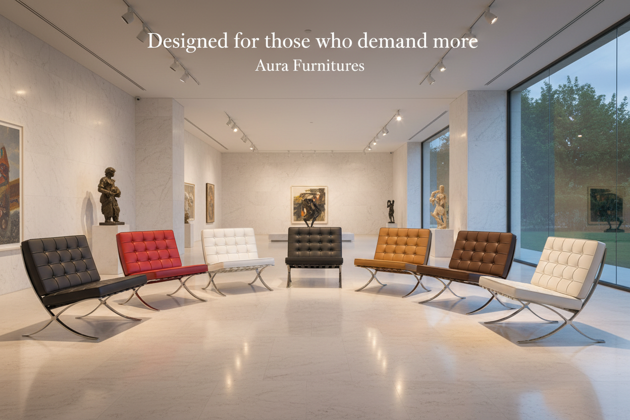 Barcelona Chair - Luxury Art Gallery Banner