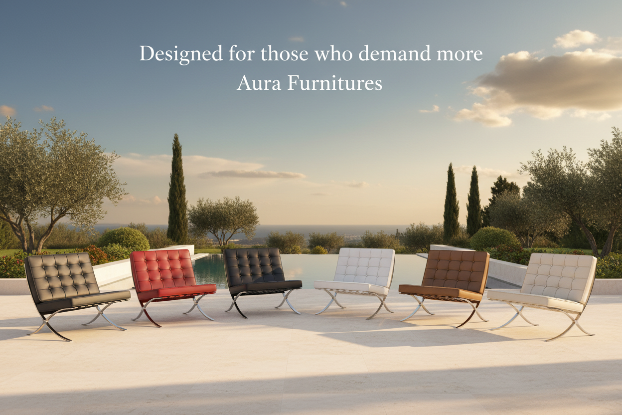 Barcelona Chair - Open Air Villa Banner