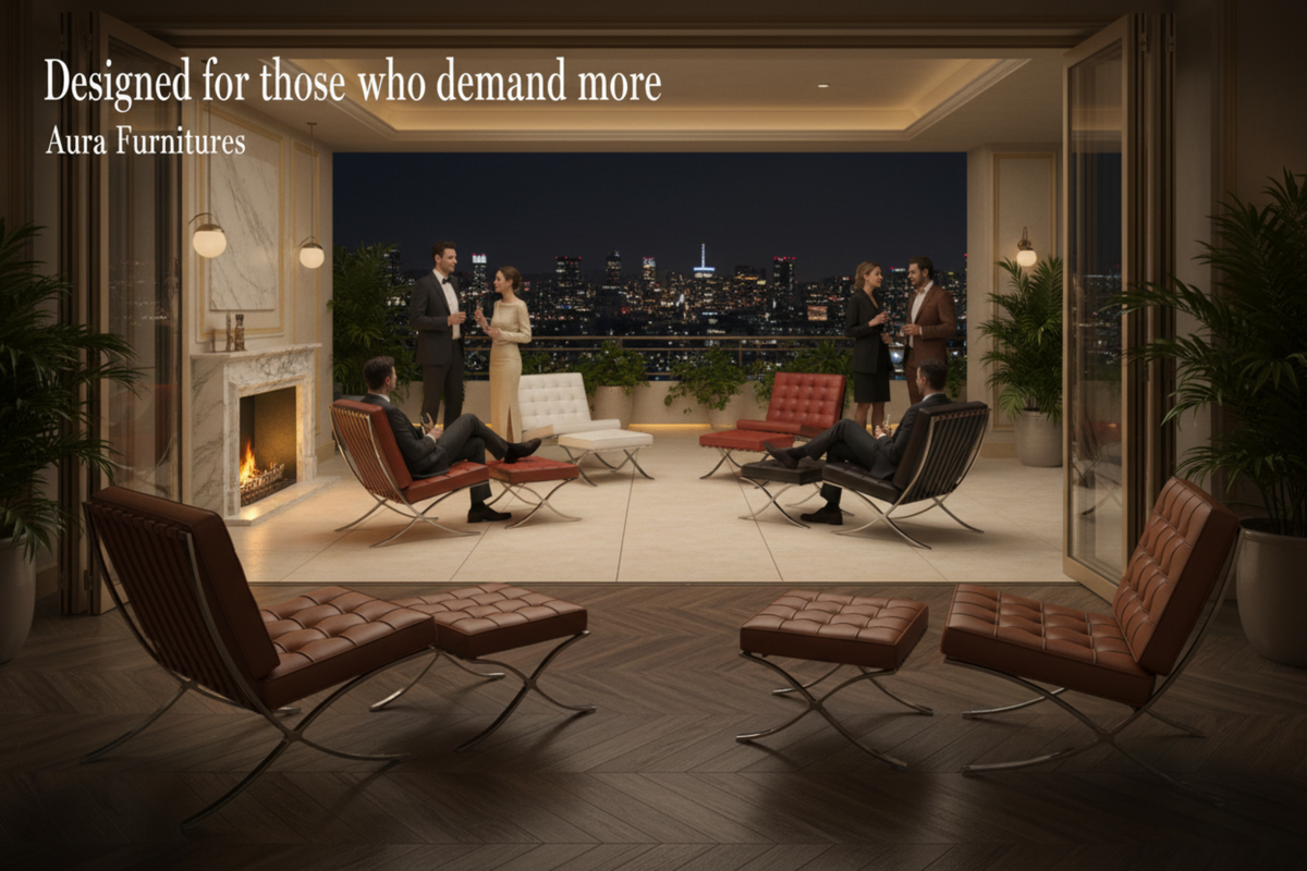 Barcelona Chair - Penthouse Lifestyle Banner barcelona-pavilion-chair-with-ottoman banner