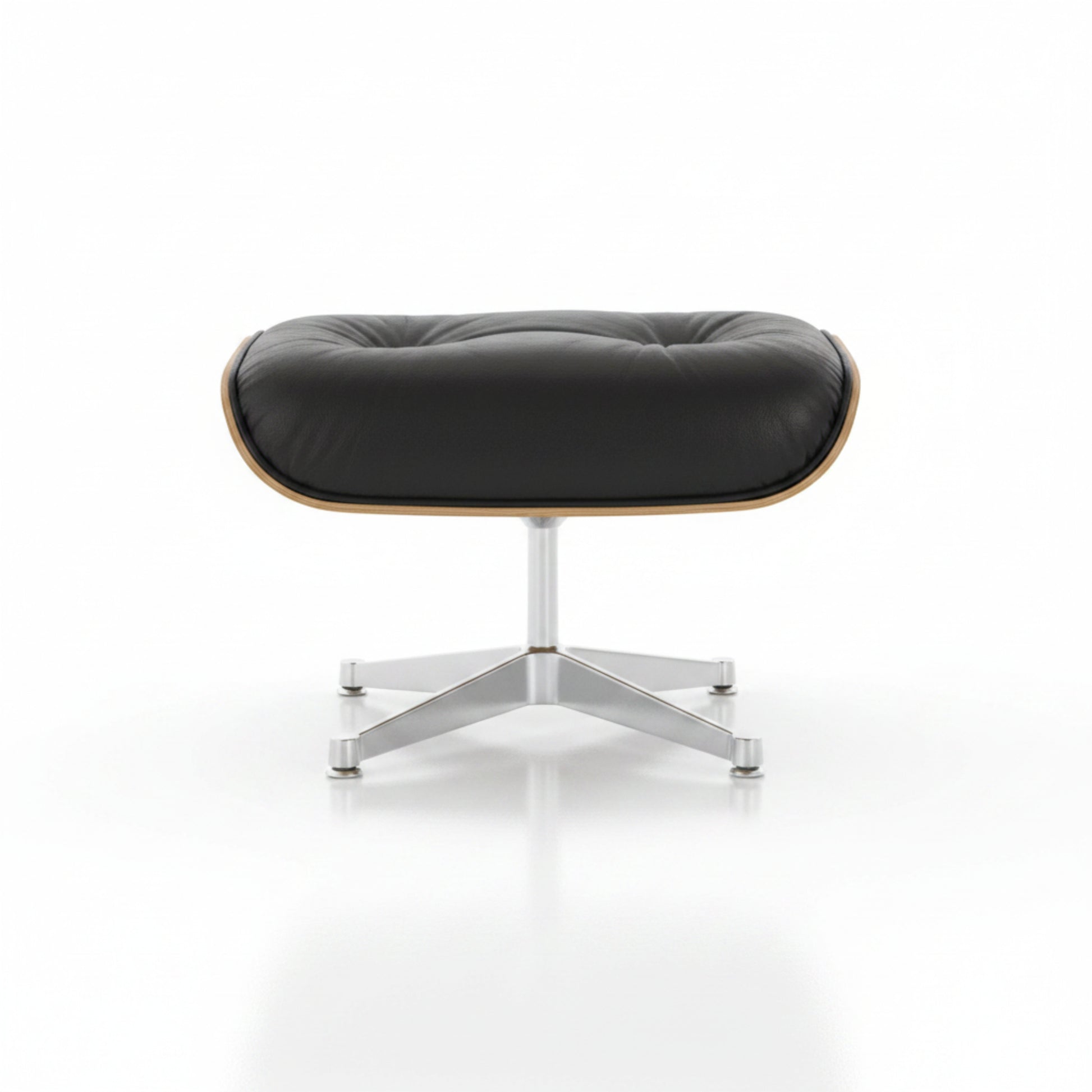 Charles Eames Inspired Iconic Style Lounge Chair & Ottoman - Rosewood & Tan Brown - Aura Furnitures