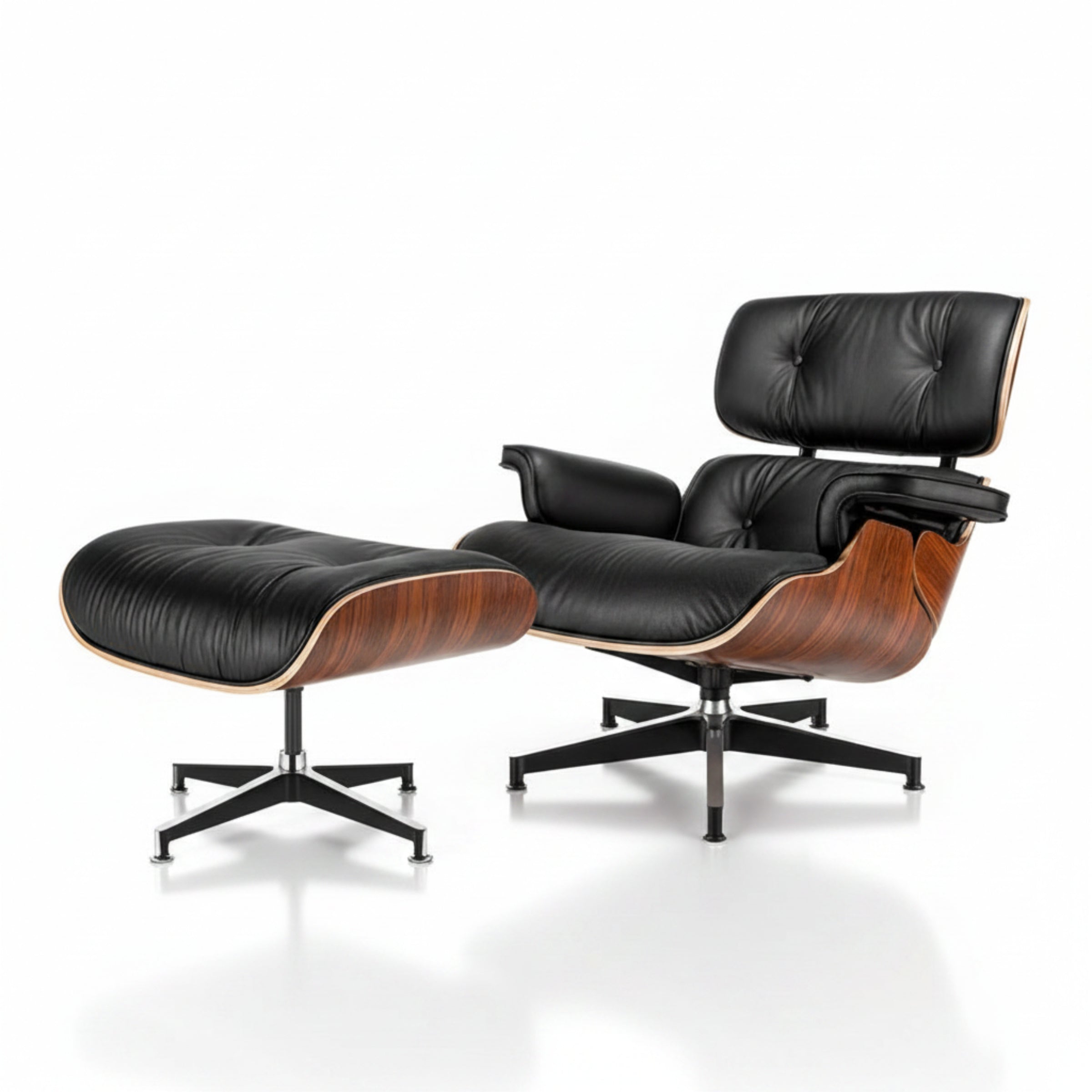 Eames XL Lounge Chair & Ottoman | Rosewood | Aura Furn – Aura