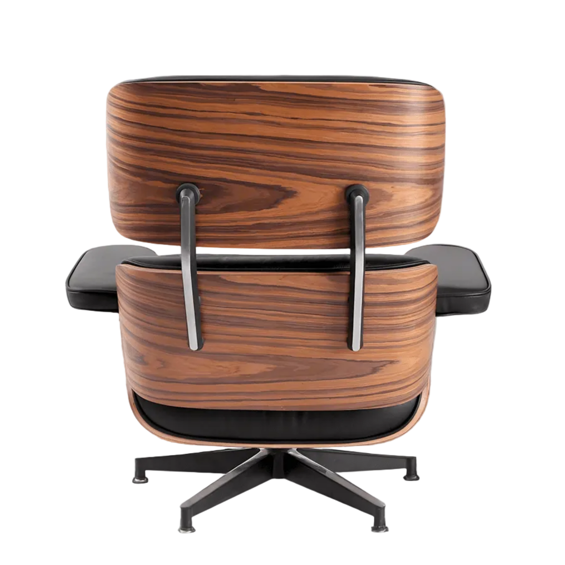 Charles Eames Inspired Modern Lounge Chair & Ottoman Set – XL Ergonomic Design - Aura Furnitures