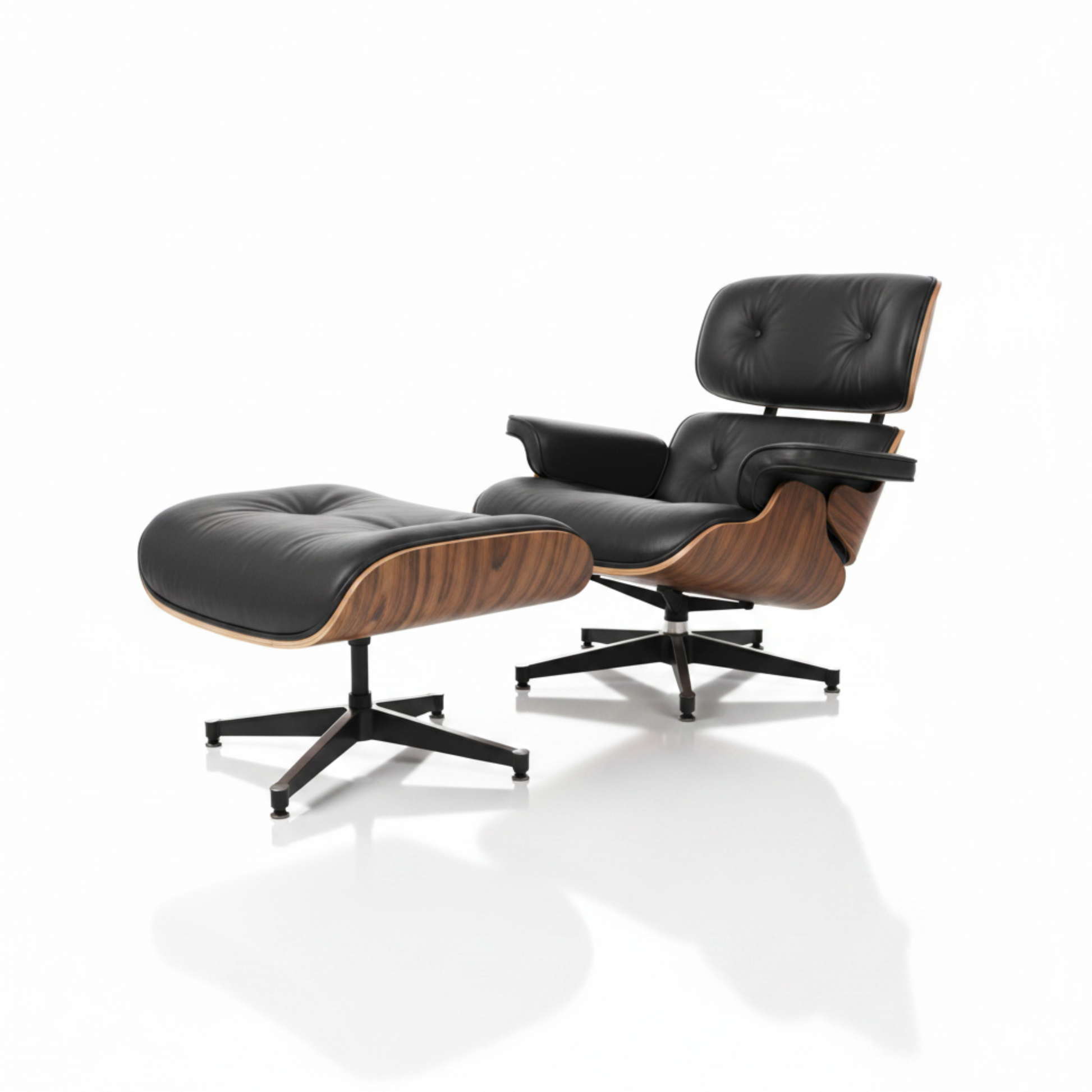 Charles Eames Rose Wood & White 43