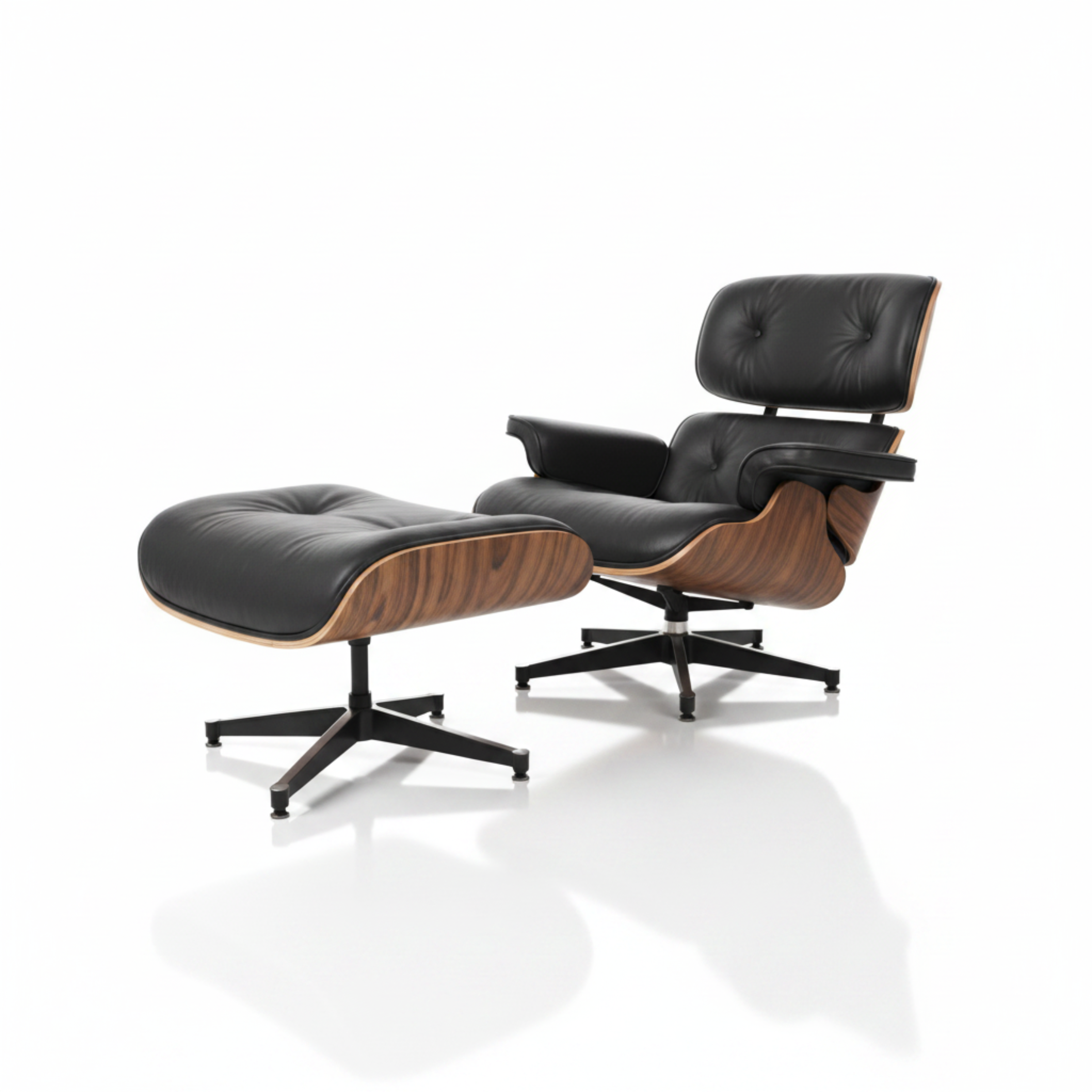 Charles Eames Rose Wood & White 43