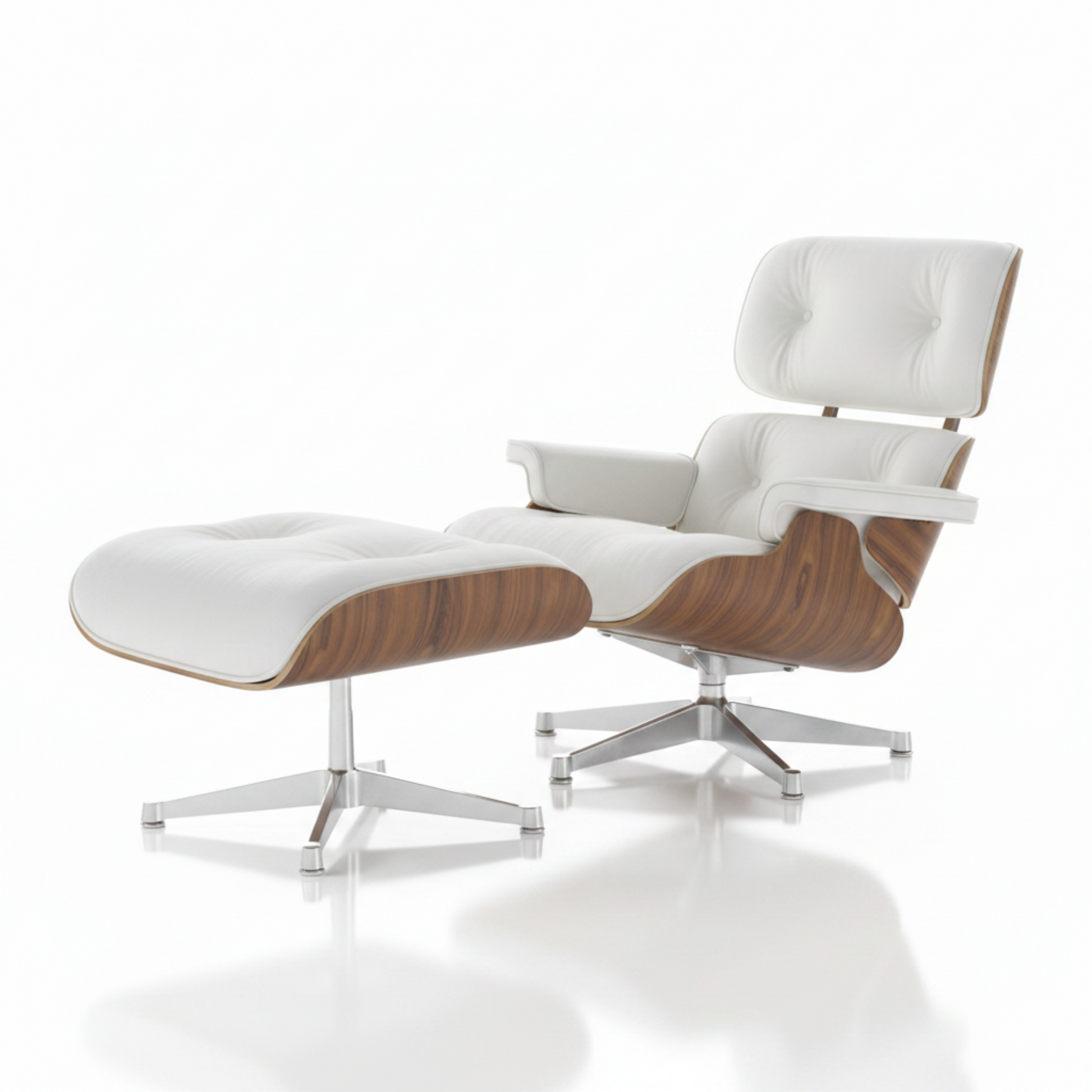 charles-eames-rose-wood-white-with chrome base