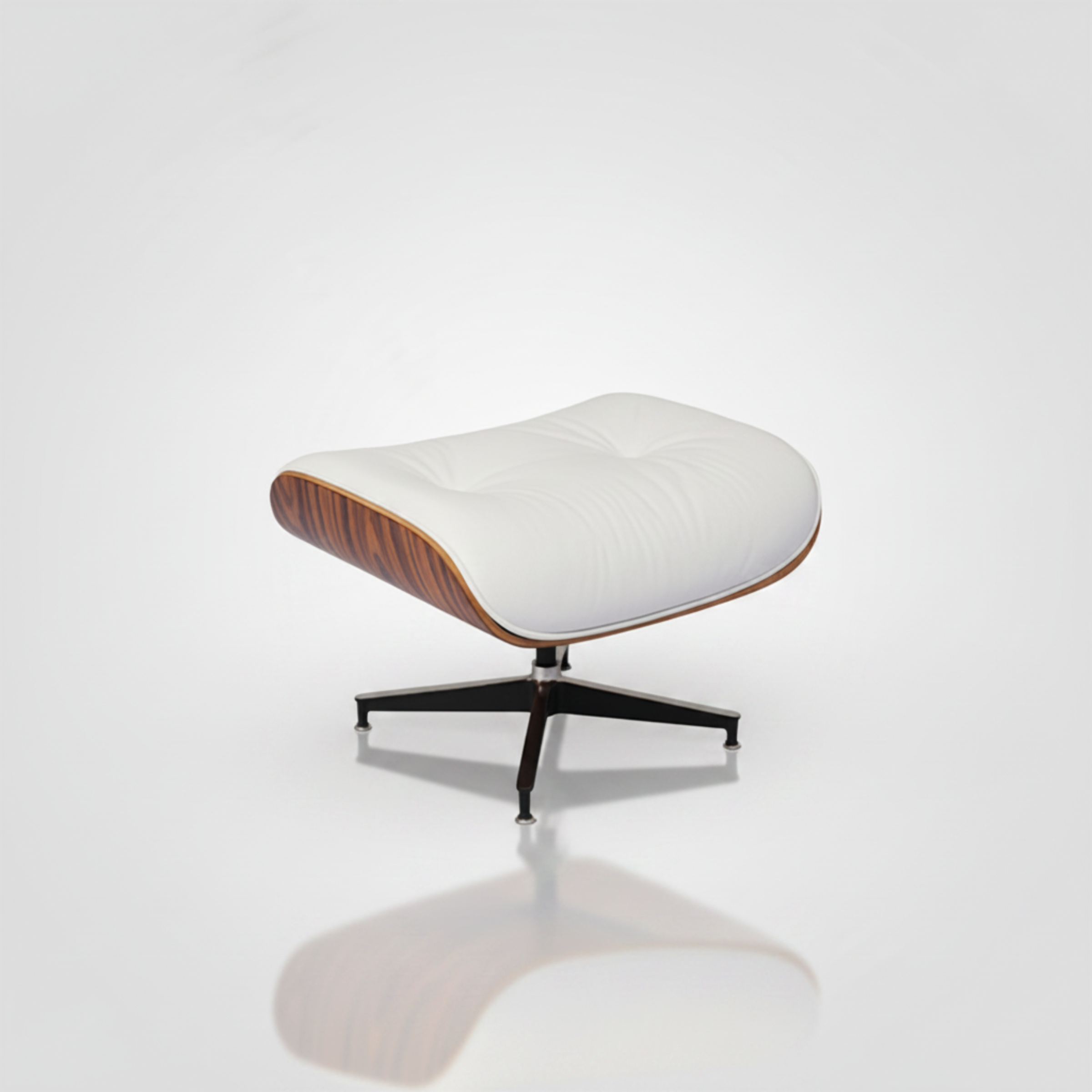 charles-eames-rose-wood-white with black base 4
