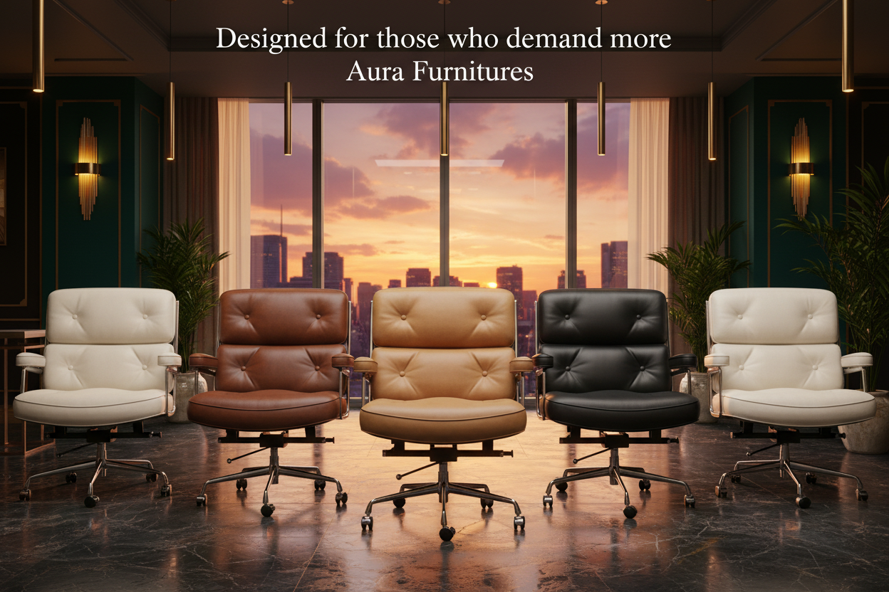 ES104 Vibrant Penthouse Banner Eames Executive Office Lobby Chair eames-lobby-office-chair-es104