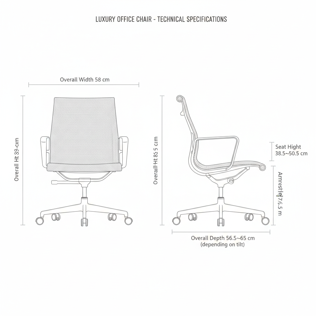 EA 117 Mesh Low Back Dimensions eames-mesh-office-chair-ea-117-low-back